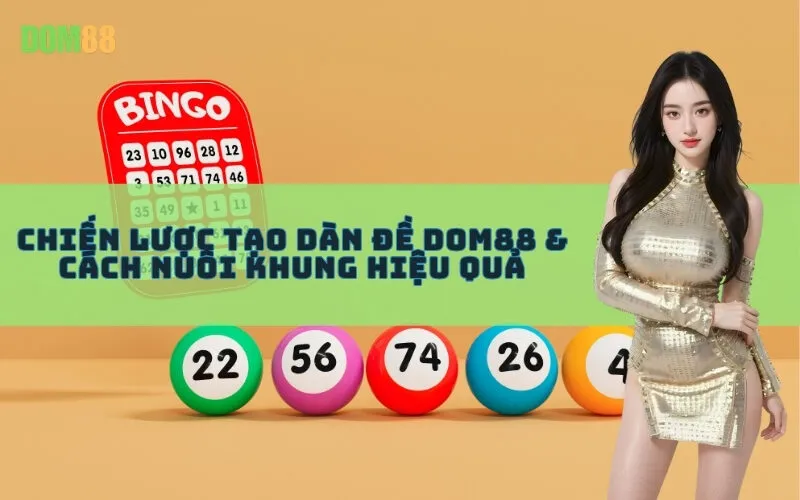 Chiến Lược Tạo Dàn Đề Dom88 & Cách Nuôi Khung Hiệu Quả