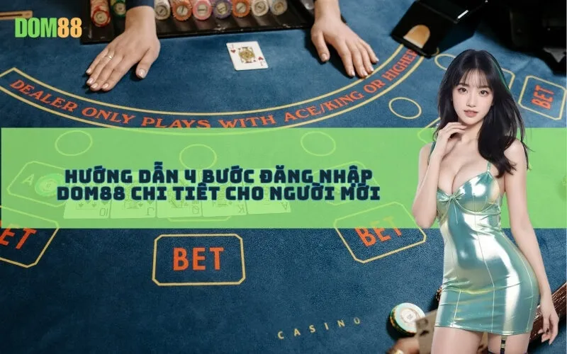 Hướng dẫn 4 bước đăng nhập Dom88 chi tiết cho người mới