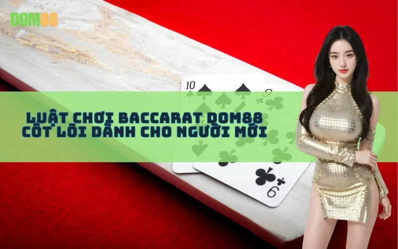 Luật chơi Baccarat Dom88 cốt lõi dành cho người mới